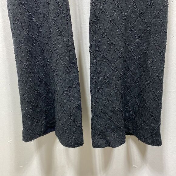 LM Lulu Paris Textured Flare Pants Medium - Picture 5 of 6